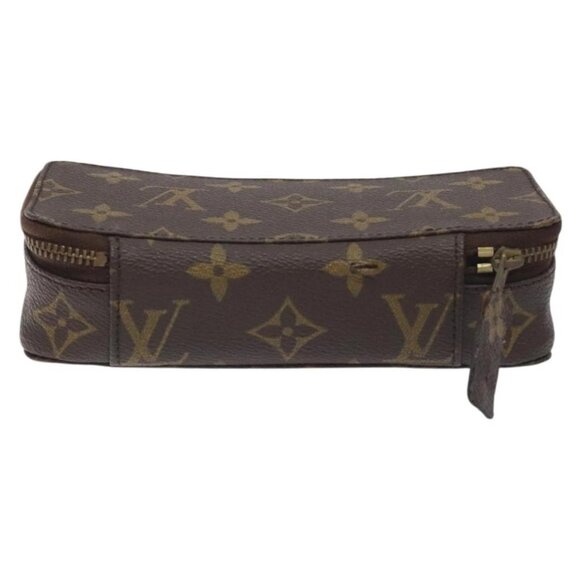 LOUIS VUITTON Monogram Posh Monte Carlo Jewelry Box Vintage M47350 Auth 131498 - Picture 2 of 16